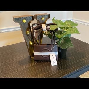 Telfar Mini Chocolate Bag.